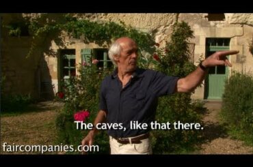 Cave home in Loire is charming bioclimatic troglodyte house