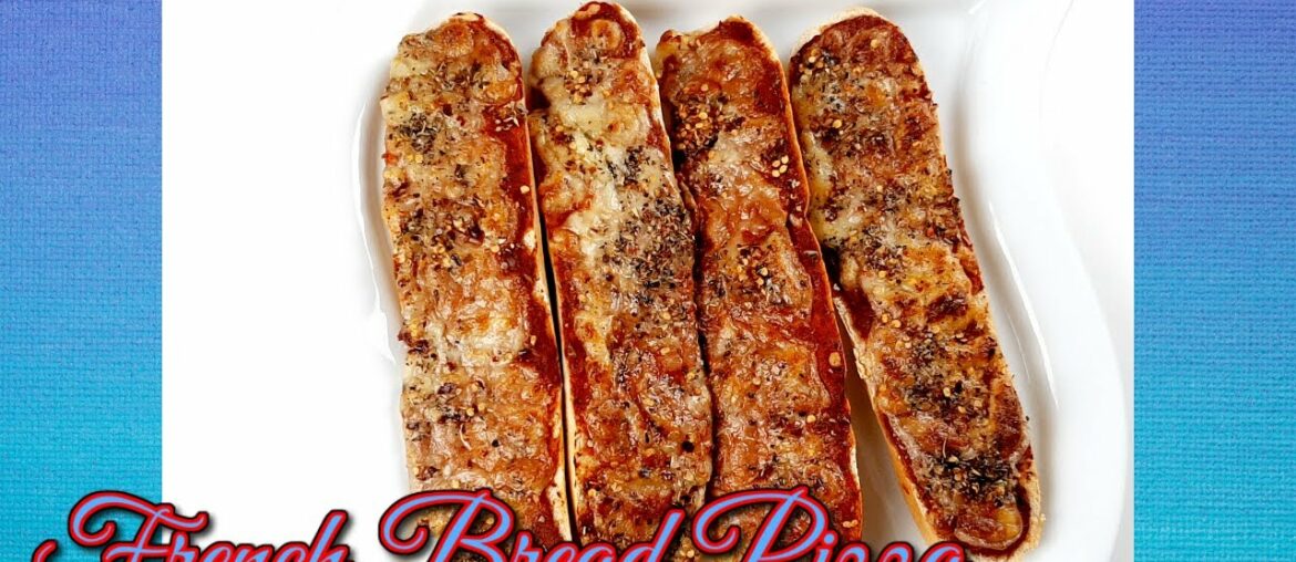 French Bread Pizza Recipe | French Baguette Pizza Recipe | Fast And Easy Recipe