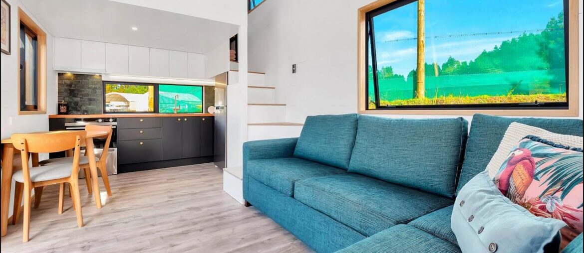 Incredibly Beautiful Pohutukawa Tiny House for Sale by Tiny House Builders