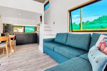 Incredibly Beautiful Pohutukawa Tiny House for Sale by Tiny House Builders