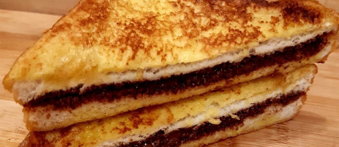 Nutella French Toast |  Easy & Delicious recipe In Lockdown|