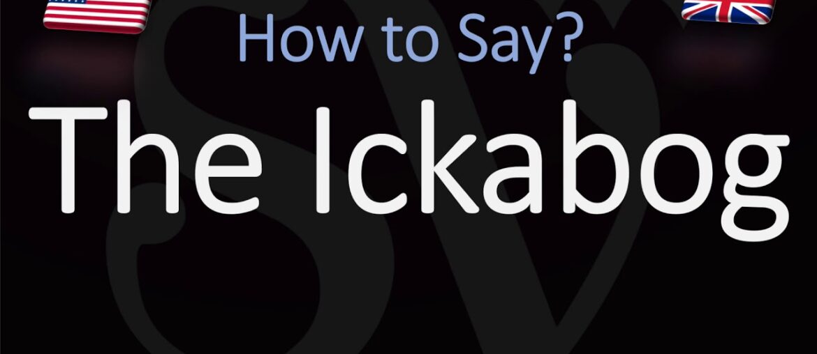 How to Pronounce The Ickabog? (CORRECTLY) J.K. Rowling's New Book (Harry Potter)