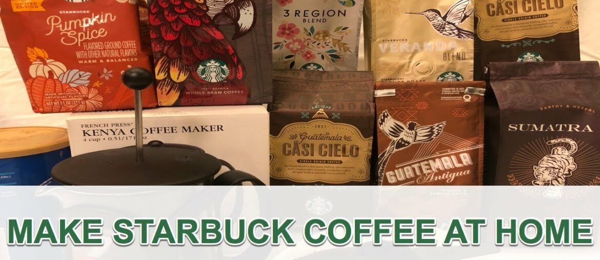 Best Starbucks Coffee Recipe At Home | Coffee Recipes | French Press Best Starbucks Coffee Recipe At Home | Coffee Recipes | French Press