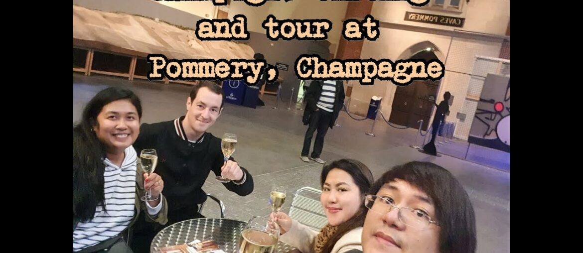 JasChels Travels Pommery, Reims, Champagne region, France