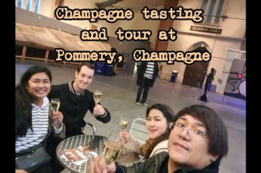 JasChels Travels Pommery, Reims, Champagne region, France