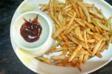 French Fries Recipe -Homemade inTelugu(Poojitha Telugu channel &Vlogs)