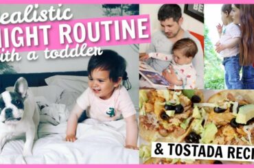 REALISTIC NIGHT ROUTINE WITH A TODDLER // Spring 2020