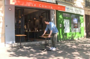 Bars and restaurants in Paris prepare to reopen their terraces | AFP