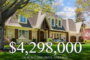 $4,298,000 - Gorgeous quality custom built home in coveted Southeast  - 192 Burgundy Drive, Oakville