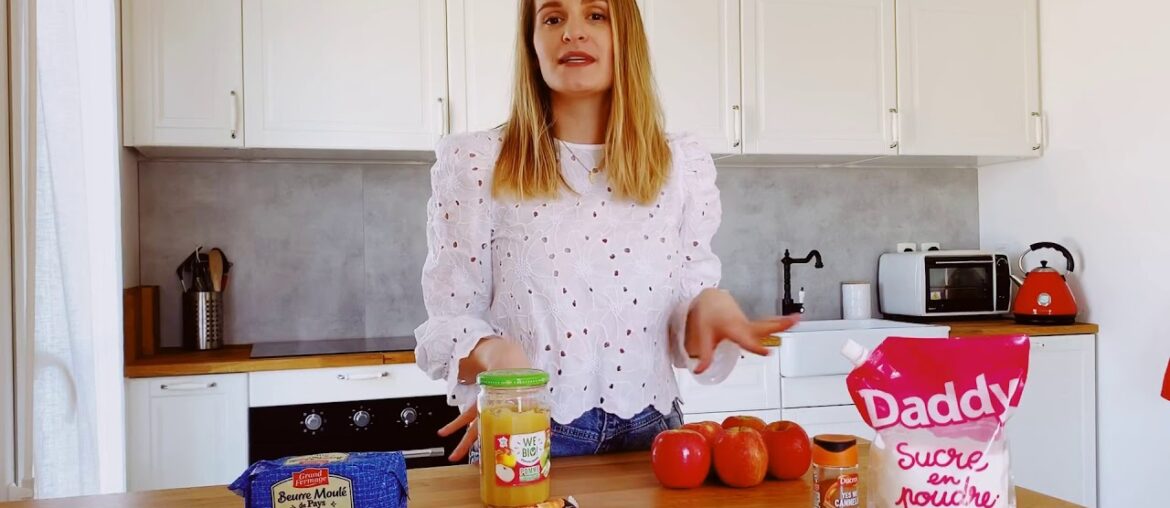 How to Make a Super Easy French Apple Pie || French recipes