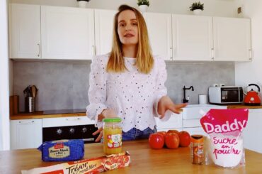 How to Make a Super Easy French Apple Pie || French recipes