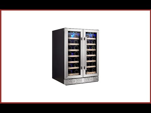 Kalamera KRC-40DZB Wine Cooler Dual Zone with Blue Interior Light and Temperature Memory Review Kalamera KRC-40DZB Wine Cooler Dual Zone with Blue Interior Light and Temperature Memory Review