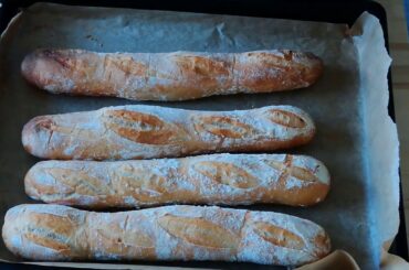 Making French Baguettes At Home | How to Make French Bread | Recipe