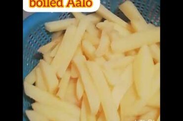 Crispy French Fries...Easy recipe in Saba's kitchen