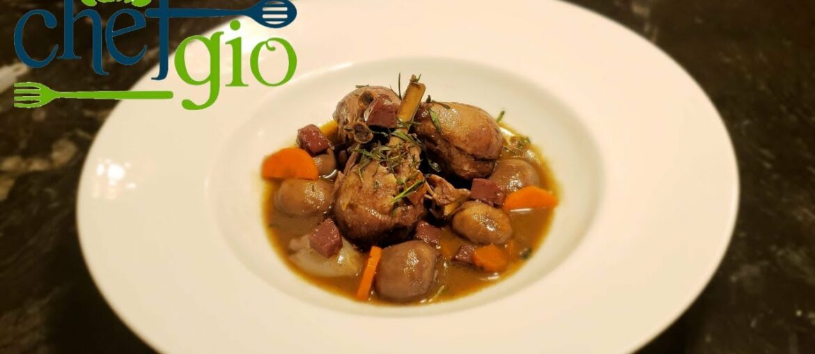 COQ AU VIN WITH CHEFGIO (FRANCE SERIES)