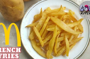 FRENCH FRIES RECIPE - McDonald's Style FRENCH FRIES RECIPE AT HOME | CRISPY & DELIGHT FRIES | Njoy..