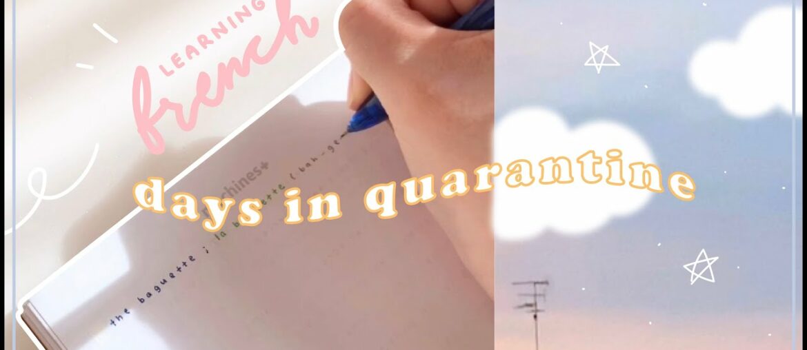 learning french, trying out recipes & passing time 📝