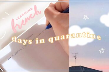 learning french, trying out recipes & passing time 📝