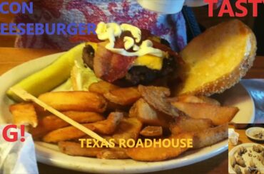 A Bite  at Texas Road House.  Dine-In.  Social Distancing Privacy. Nice!