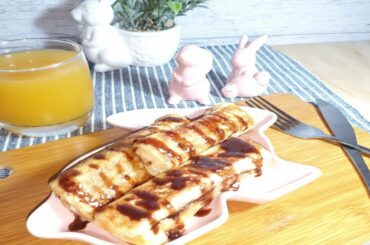 FRENCH TOAST ROLL || EASY HEALTHY BREAKFAST RECIPE