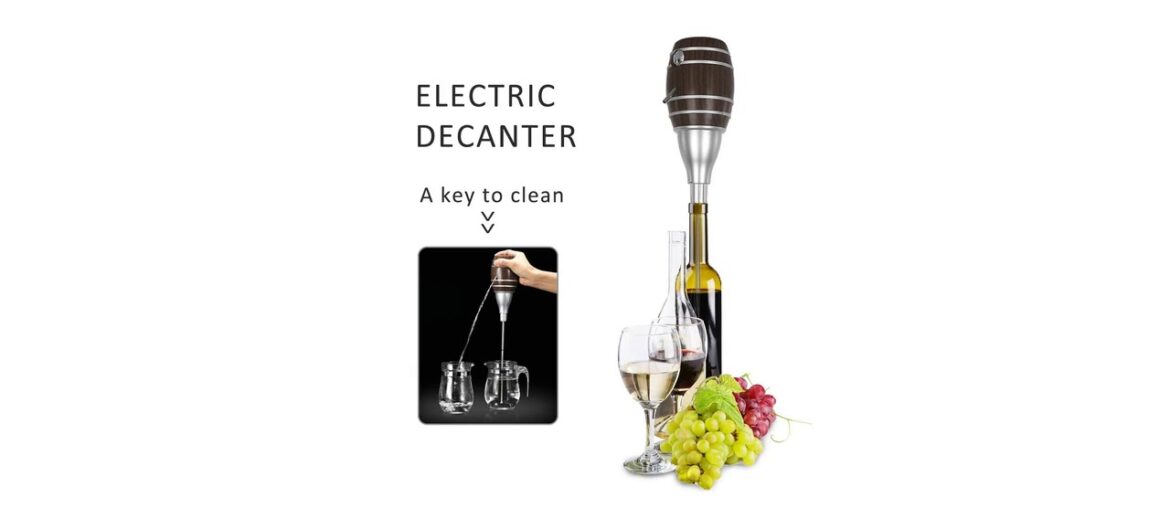 Wholesale Hot Sale 6 Seconds Wine Decanter Plastic Kitchen Use Electric Decanter Telescopic Outlet Wholesale Hot Sale 6 Seconds Wine Decanter Plastic Kitchen Use Electric Decanter Telescopic Outlet