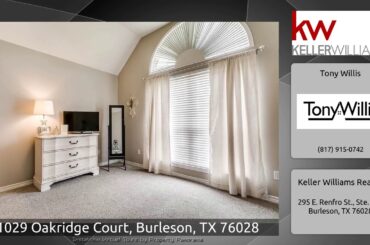 1029 Oakridge Court, Burleson, TX 76028
