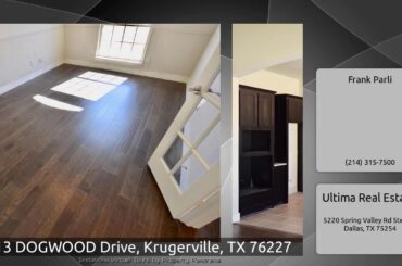 113 DOGWOOD Drive, Krugerville, TX 76227