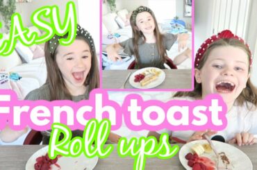 Easy french toast recipe. Kids baking activity