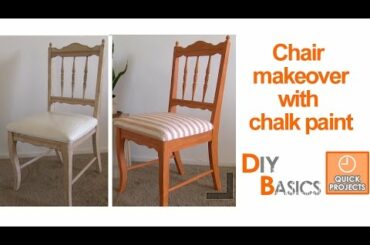 How to give an old chair a new look with chalk paint: DIY Basics