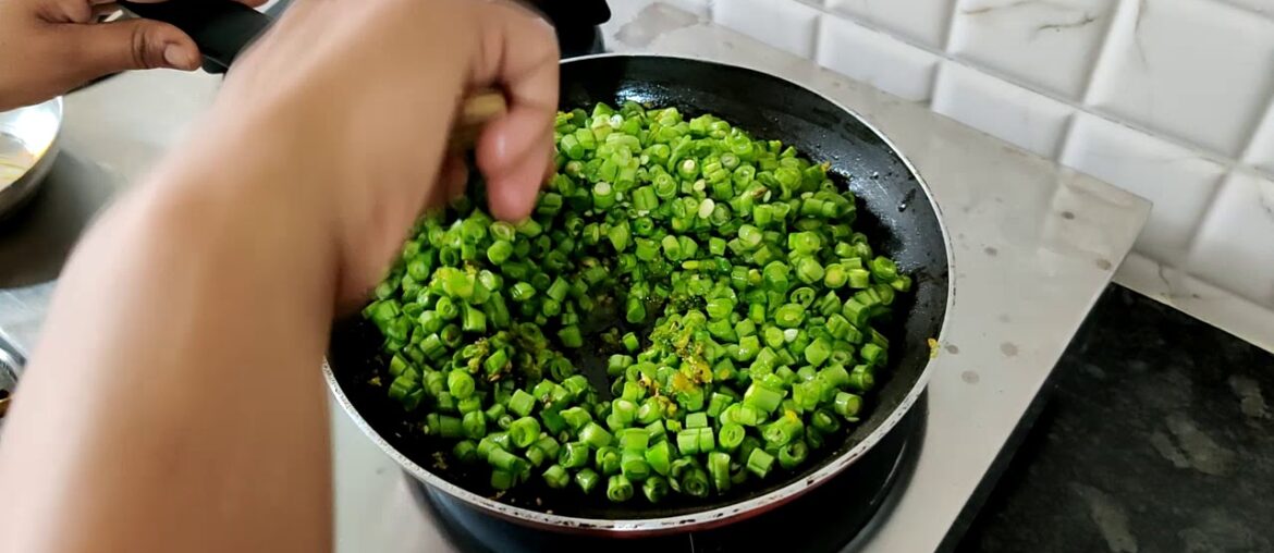 Green beans bhaji | French beans bhaji | lockdown recipe | easy and healthy recipe | marathi recipes