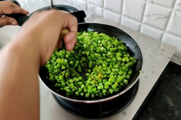 Green beans bhaji | French beans bhaji | lockdown recipe | easy and healthy recipe | marathi recipes