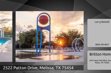 2522 Patton Drive, Melissa, TX 75454