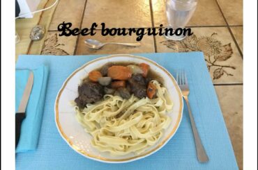 French Beef Bourguignon  03 June 2020