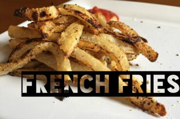 Healthy French Fries Recipe | How To Make Low Calorie Low Carb French Fries Using A Jicama
