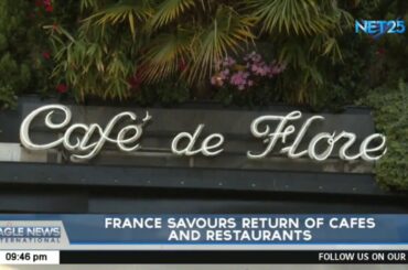 France savours return of cafes and restaurants