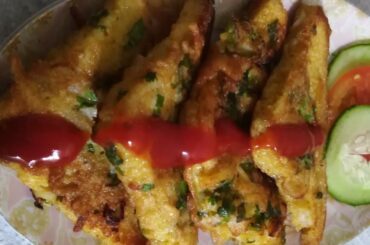 Spicy French toast recipe by My Life and Food. How to make Masala french toast.