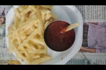French fries recipe in tamil | ப்ரென்ச் ப்ரைஸ் செய்வது  எப்படி