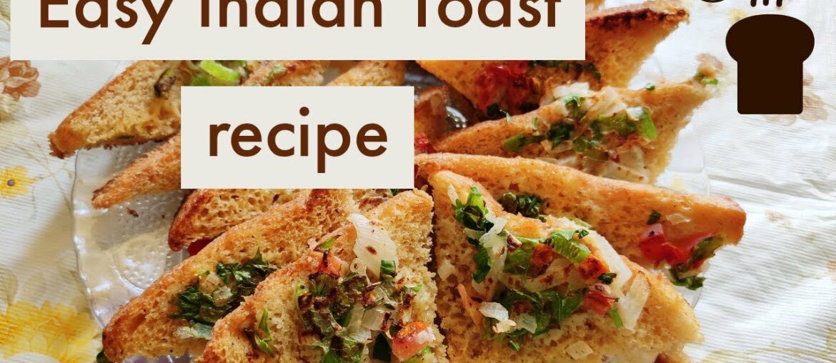 Spicy French Toast recipe | Masala Indian Toast | Easy bread toast recipe
