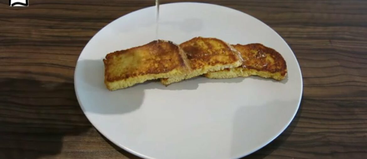 French Toast Quick & Easy Recipe [No Oven]/آسان ترین  روش تهیه تست فرانسوی