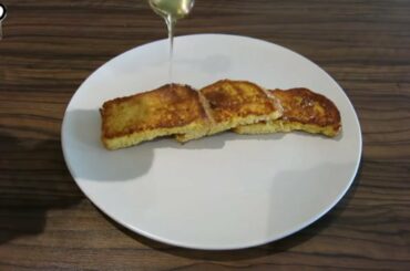 French Toast Quick & Easy Recipe [No Oven]/آسان ترین  روش تهیه تست فرانسوی