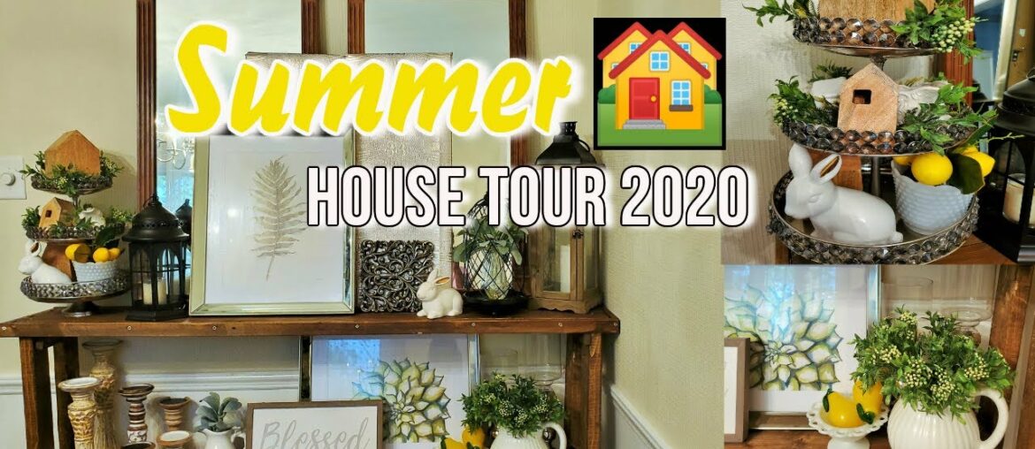 SUMMER HOUSE TOUR 2020 | Dining Room Console Table Tour | SUMMER HOUSE TOUR SERIES 2020