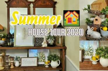 SUMMER HOUSE TOUR 2020 | Dining Room Console Table Tour | SUMMER HOUSE TOUR SERIES 2020