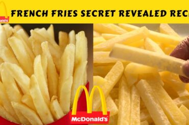 French Fries Recipe ❤️- Orignal KFC And McDonald’s Style French Fries ❤️