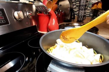 Cassava and shrimp  curry recipe (Translate English & French)