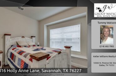 816 Holly Anne Lane, Savannah, TX 76227
