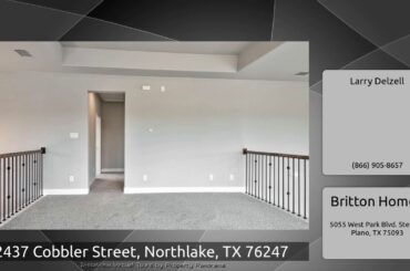 2437 Cobbler Street, Northlake, TX 76247