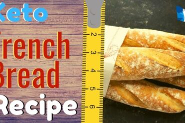 Easy Keto French Bread Recipe, Low Carb Keto Baguette and Bread Ideas