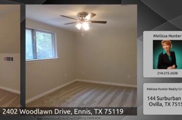 2402 Woodlawn Drive, Ennis, TX 75119