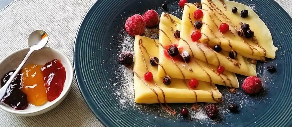 [French recipes] Crepe / 크레페 만들기 / クレープの作り方(フランス料理)