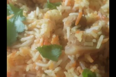 Mutton Biryaani quick recipe in French/Urdu